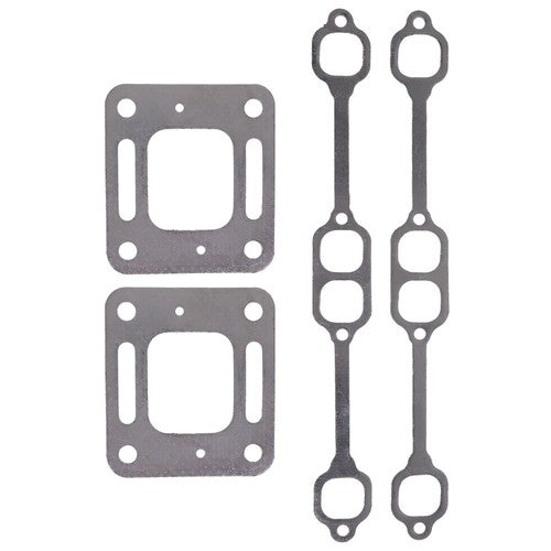 For Mercruiser 5.0 mpi 5.7 350 mag riser block v8 elbow kit Gasket Manifold