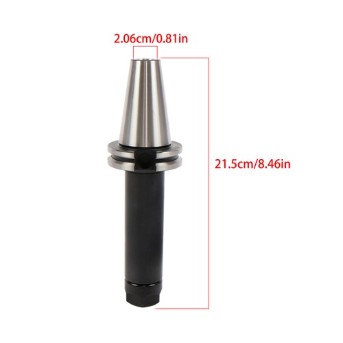 2Pcs High Speed CAT40-ER20 Collet Chucks 6" Gage Length Balanced G2.5/25000RPM