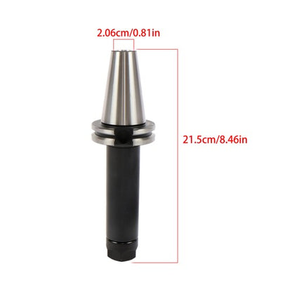 2Pcs High Speed CAT40-ER20 Collet Chucks 6" Gage Length Balanced G2.5/25000RPM