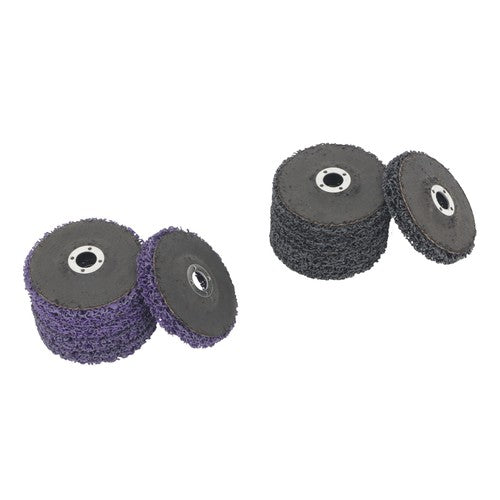 Diamond Grinding Discs for Metal and Wood 12 Pack: 4 x 5/8"  (6 Black, 6 Purple)