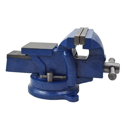 4in Bench Vise With Anvil Swivel Locking Base Tabletop Clamp Heavy Duty Steel US