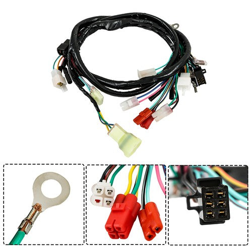 For Honda FourTrax 300 TRX300FW 4x4 CDI Ignition Coil Spark Plug Wire Harness