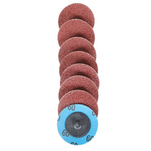 71PCS 2" Roll Lock Sanding Discs Set W/ 1/4 Holder Die Grinder Quick Change Disc
