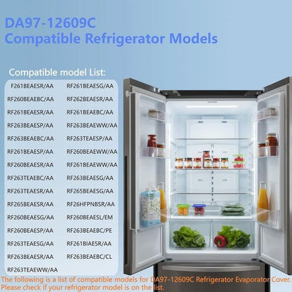 DA97-12609C Refrigerator Evaporator Fan Motor Cover For Samsung DA97-12609A