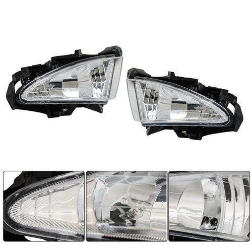 For 2007 2008 2009 2010 Hyundai Elantra Pair Fog Light Engine Motor Mount 4pcs