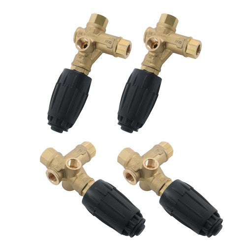 4 Pack Unloader Valve VRT3-310 8GPM 3/8" FNPT 4350PSI Pressure Washer Pump