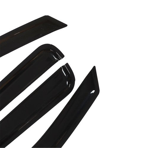 Replacement Window Visors Sun Rain Guards Fit For Jeep Grand Cherokee 2005-2010