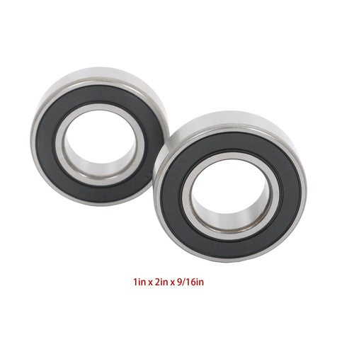 10Pcs 1641-2RS Deep Groove Ball Bearings 1In Inner Dia 2In OD 9/16In Bore Sealed