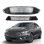 Suitable For Ford Fusion 2017-2018 Replacement Front Bumper Grille 2-Piece Set