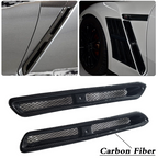 FIT 2008-2023 Nissan GT-R R35 CF Side Vents Only for TOP Secret Style Fenders