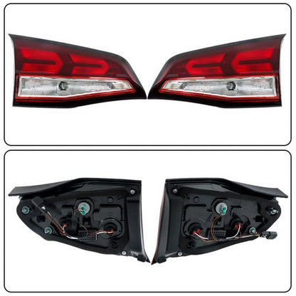 Tail Light Assembly Right+Left Side Halogen For Chevrolet Equinox 2022 2023 2024