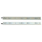 1 Pair of 24In Locking Drawer Slides Full Extension & Lock 150 lb Load Capacity