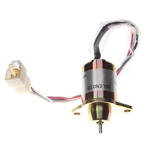 Shut Off Solenoid 119653-77950 SA-4562-12 1503ES-12S5SUC5S Compatible with Kubota John Deere