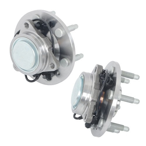 2Pc For Chevy Silverado 1500 07-13 GMC Front LH & RH Wheel Hub Bearing Assembly
