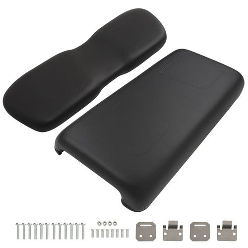 NEW Golf Carts Black Front Seat Bottom + Back Cushion For Club Car DS 2000.5-Up