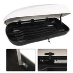 New 14 ft³ ABS Car Roof Top Box Cargo Luggage Carrier 2 Locks Toolless Install