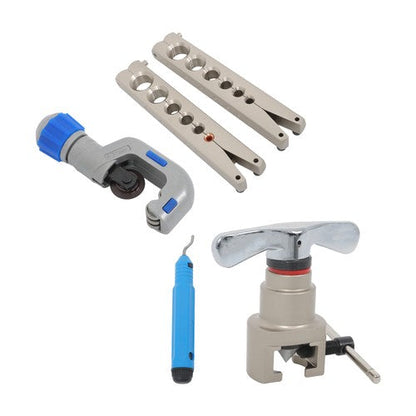 6 Holes Flaring Tool Kit 45° Tube Flare Tool For 1/4 - 3/4 6-19mm Single Flare