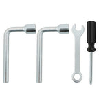 Aluminum Drywall Adjustable Height Stilts Tool For Painter Taping Red 24"-40"