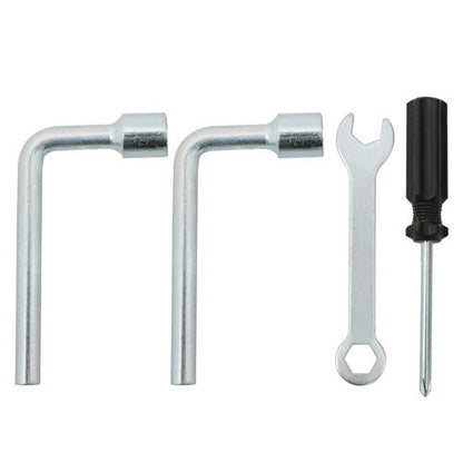Aluminum Drywall Adjustable Height Stilts Tool For Painter Taping Red 24"-40"