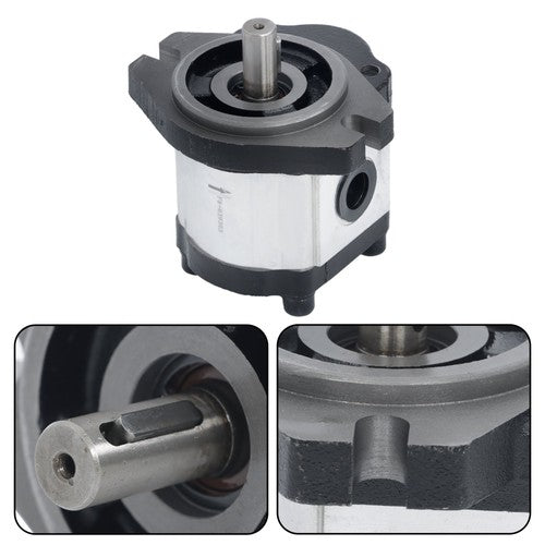 5/8" Keyed Shaft,Hydraulic Gear Pump 1-4 GPM SAE A-2 Bolts CCW Cast Iron Flange