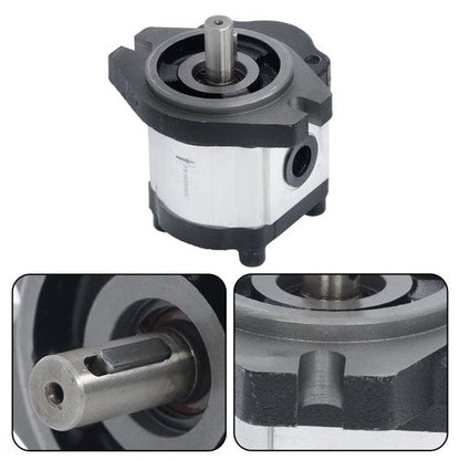 5/8" Keyed Shaft,Hydraulic Gear Pump 1-4 GPM SAE A-2 Bolts CCW Cast Iron Flange
