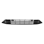 For 2016-2019 VW Passat R-Line Front Lower Grille+Fog Light Covers With Hole