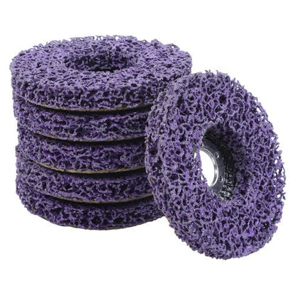 Diamond Grinding Wheel Discs Set (6 Black, 6 Purple) 12 Pack: 4-1/2" x 7/8"