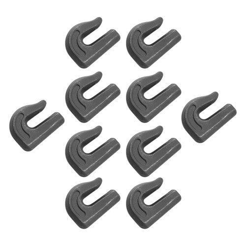 10 Pack 3/8" Weld On Grab Hook 6600lbs Heavy Duty G70 Forged Grab Chain Hooks