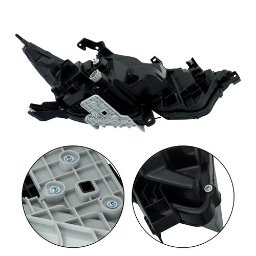 For Nissan Maxima 2019-2021 Headlight Driver/Left Side Single Set Clear Lens LED