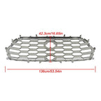 New Front Bumper Upper Grille For Toyota Sequoia 2023-2024 Black 53114-0C500