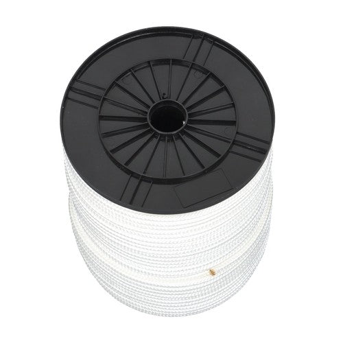 3/8in × 500ft Nylon Solid Braid Rope High UV Abrasion Resistance Industrial