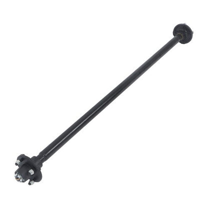 For trailers RVs trucks 4 lug-4' 57' Hub Face Trailer Axle w/ U-Bolt Kit 2000lbs