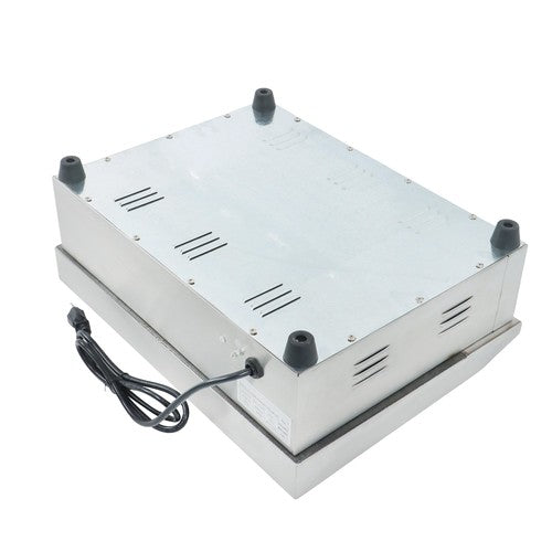 Commercial Electric Griddle 1600W 22" Stainless Steel Flat Grill 50-300℃