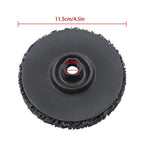 2 Pack 4.5" Spun-Fiber Discs Paint Eater Discs for Rotating Palm Sander