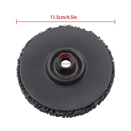 2 Pack 4.5" Spun-Fiber Discs Paint Eater Discs for Rotating Palm Sander