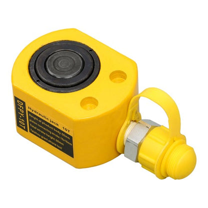 10Ton Hydraulic Ram Jack Multi-Section 1" Stroke Lifting Low Height Cylinder