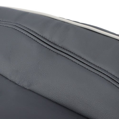 Driver Bottom Seat Cover For Hummer H3 2006-2009 2010 Black Leather Replacement