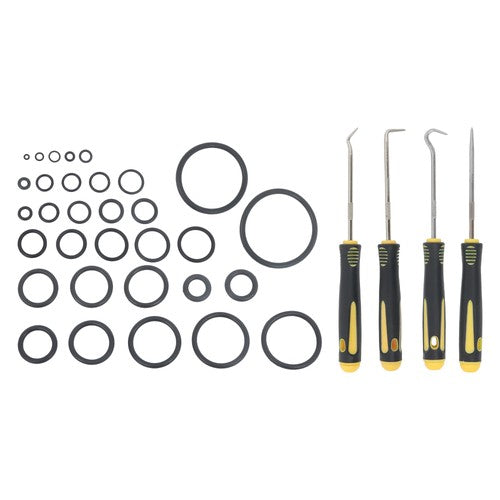 32 Size 1540 Pcs Rubber O Rings Assortment Kit with Pick and Hook Set 4mm-50mm