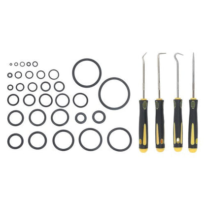 32 Size 1540 Pcs Rubber O Rings Assortment Kit with Pick and Hook Set 4mm-50mm