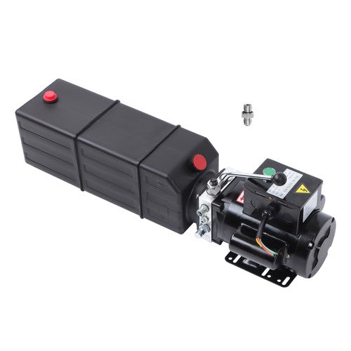 Hydraulic Power Unit 16 Quart 4 Gallon Hydraulic Pump 3450RPM 2HP Single Phase