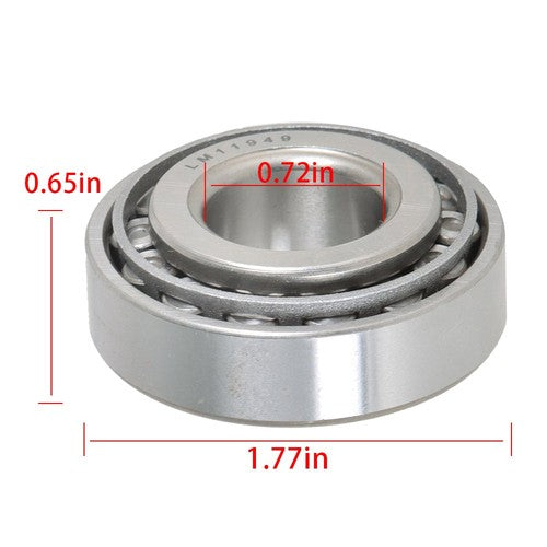 For Club Car 1982-2002 DS Golf Cart Gas&Elec 2 Set Front Wheel Bearings+Seal Kit