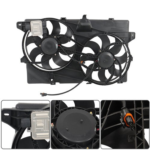 622040 For Lincoln MKX 2007 2008 2009-2015 Radiator Cooling Fan Assembly 621-392