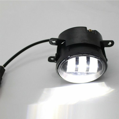 LED Fog Lights & Covers Daytime Running Light DRL For 2015-2017 Subaru WRX STI