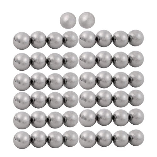 50pcs of Precision Steel Balls - [1 Inch] Steel for Bearings Use, G25 precision