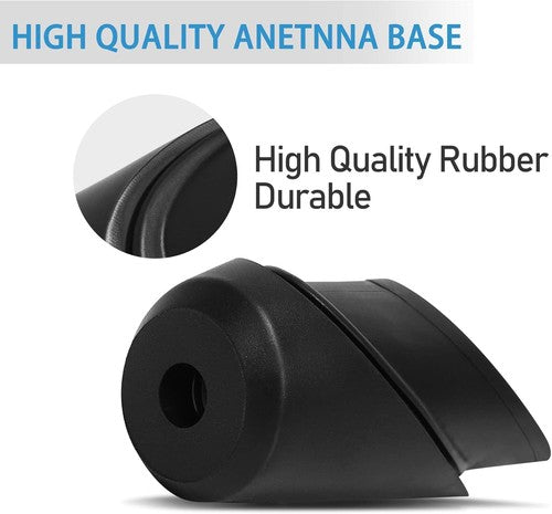 86392 0C030 Antenna Bezel Base Mount Ornament Black 14 2020 for Toyota Tundra