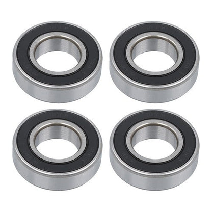 1641-2RS Ball Bearing 1" x 2" x 9/16 Rubber Sealed (Qty 4)