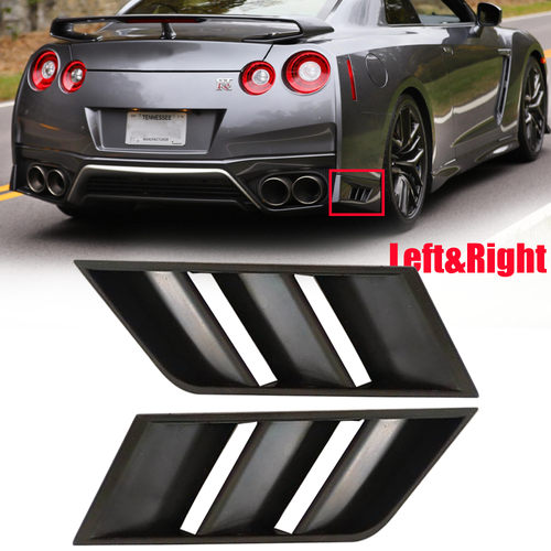 Rear Bumper Diffuser Vent Grille Left Right for 2017+ for Nissan R35 GT-R