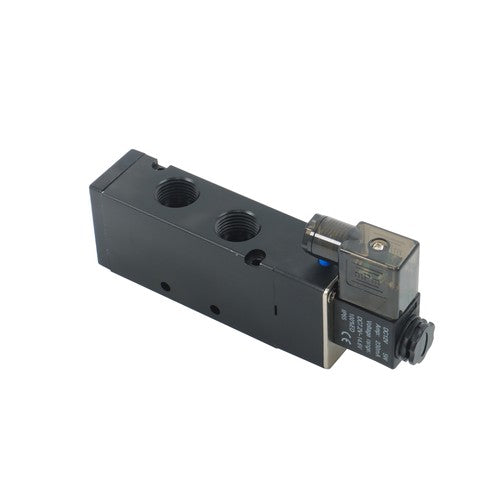 1/2" Inch Pneumatic 5 Way Directional Control Electric Solenoid Valve 12V DC
