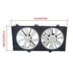 621238 Radiator Cooling Fan Assembly Dual Fan For Toyota Camry 2001 2002-2007