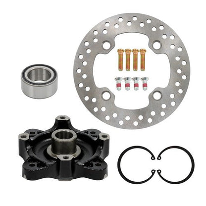 Front Wheel Hub Brake Rotor Kit For Polaris RZR570 RZR900 ACE570 ACE900 5137127